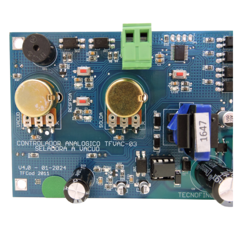 CONTROLADOR SELADORA A VÁCUO ANALÓGICO TFVAC-03 TF