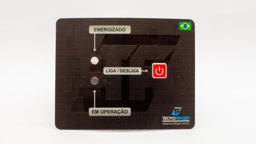 ADESIVO MEMBR. 1 TECLA CG CLP NETTER - TECNOFINGER