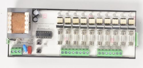 Sequenciador de Válvulas 10 Canais 127VAC