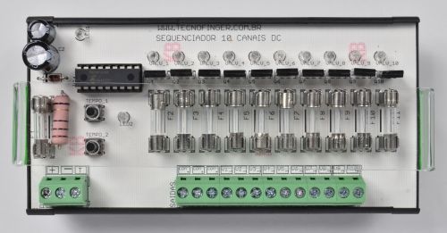 Sequenciador de Válvulas 10 Canais 24VDC