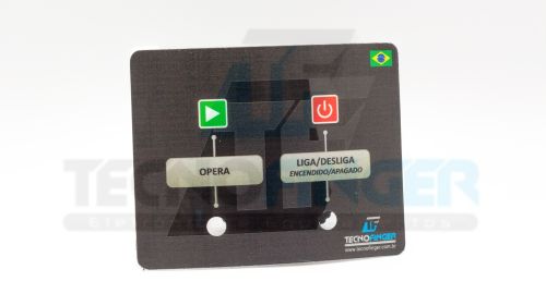 ADESIVO MEMBR. 2 TECLAS NT CLP NETTER - TECNOFINGER