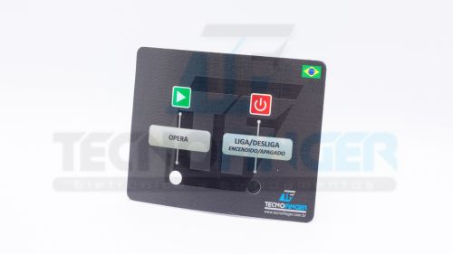 ADESIVO MEMBR. 2 TECLAS NT CLP NETTER - TECNOFINGER