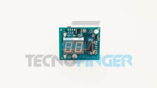 DRIVER CONTROLADOR DISPLAY BLACK NETTER TEMPERATURA - TECNOFINGER