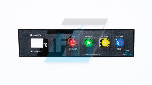 ADESIVO MEMBRANA 4 BOTOES BLACK + TEMPERATURA NETTER - TECNOFINGER