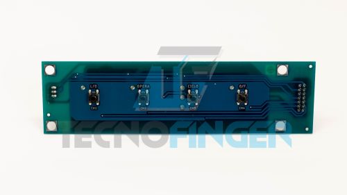 PAINEL 4 BOTOES BLACK NEW NETTER - TECNOFINGER