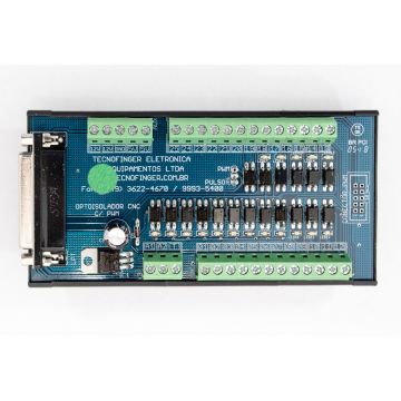 Interface Controladora Optoisoladora CNC BD25 LPT
