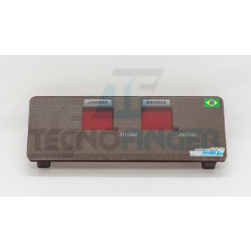 CONJUNTO CONTROLADOR DE TEMPERATURA DUPLO DIGITAL