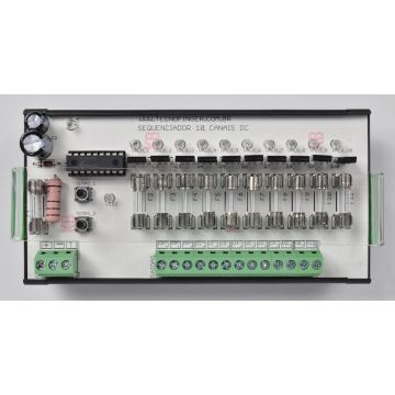 Sequenciador de Válvulas 10 Canais 12VDC