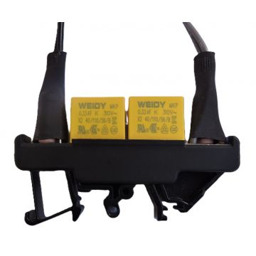 FILTRO SUPRESSOR RUIDO RC AC DIN DUPLO