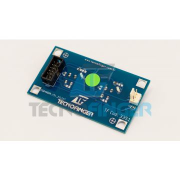PAINEL 2 BOTOES BLACK NEW NETTER - TECNOFINGER