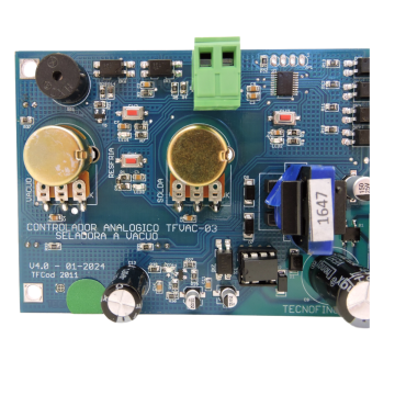 CONTROLADOR SELADORA A VÁCUO ANALÓGICO TFVAC-03 TF