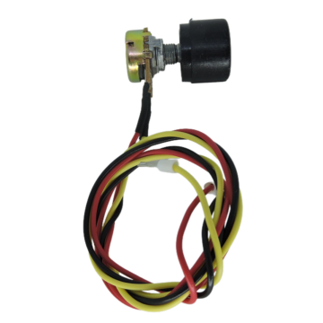 POTENCIÔMETRO 10K L-20 COM CABO 40CM E KNOB
