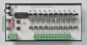 Sequenciador de Válvulas 10 Canais 24VDC