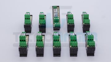 KIT 10 INTERFACE BORNE RELE DUPLO 24VDC/AC 8A