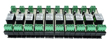 KIT 10 INTERFACE BORNE RELE SIMPLES 5VDC/AC 15A