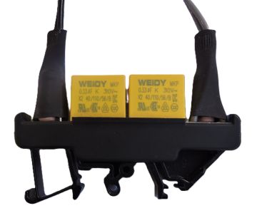 FILTRO SUPRESSOR RUIDO RC AC DIN DUPLO