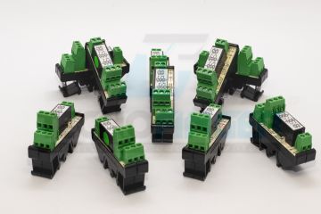 KIT 10 INTERFACE BORNE RELE DUPLO 12VDC/AC 8A