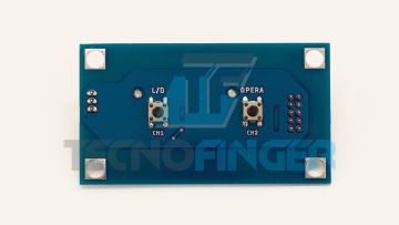 PAINEL 2 BOTOES BLACK NEW NETTER - TECNOFINGER