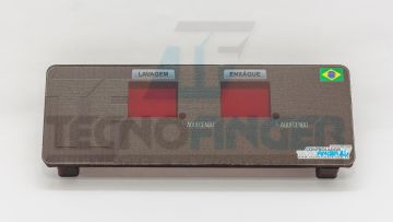 MOLDURA CONTROLADOR DE TEMPERATURA DUPLO + ADESIVO TECNOFINGER