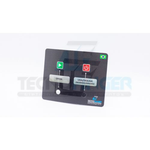 ADESIVO MEMBR. 2 TECLAS NT CLP NETTER - TECNOFINGER
