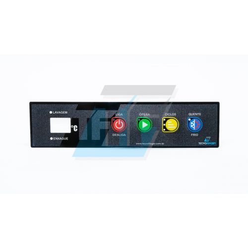 ADESIVO MEMBRANA 4 BOTOES BLACK + TEMPERATURA NETTER - TECNOFINGER