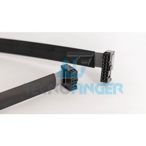 CABO FLAT 10-16 VIAS PLACA BLACK NETTER - TECNOFINGER